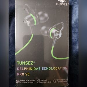 TUNSEZ PRO 5, INLINE MICROPHONE, 3MM GAMING HEADPHONES